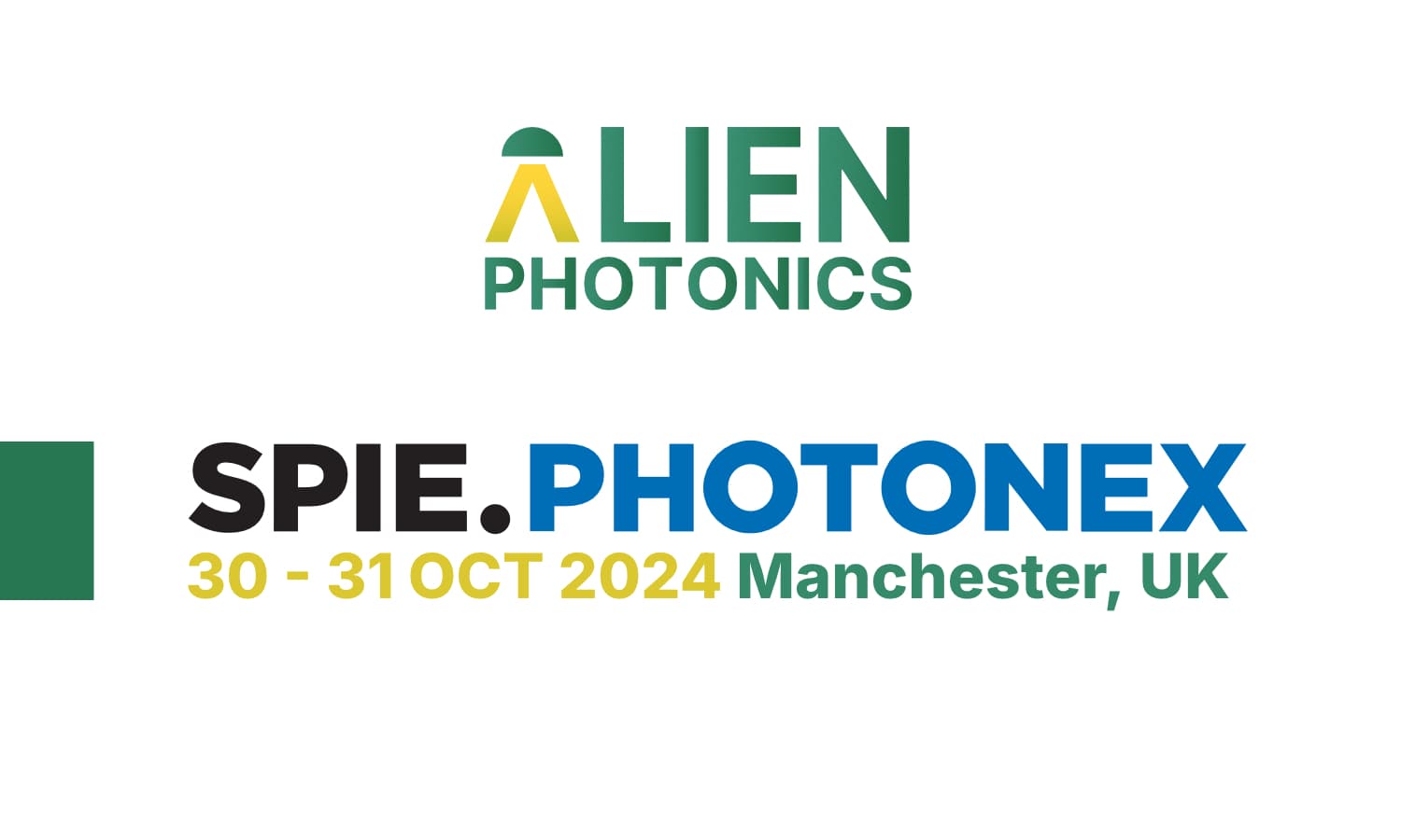 Alien Photonix at SPIE Photonex 2024